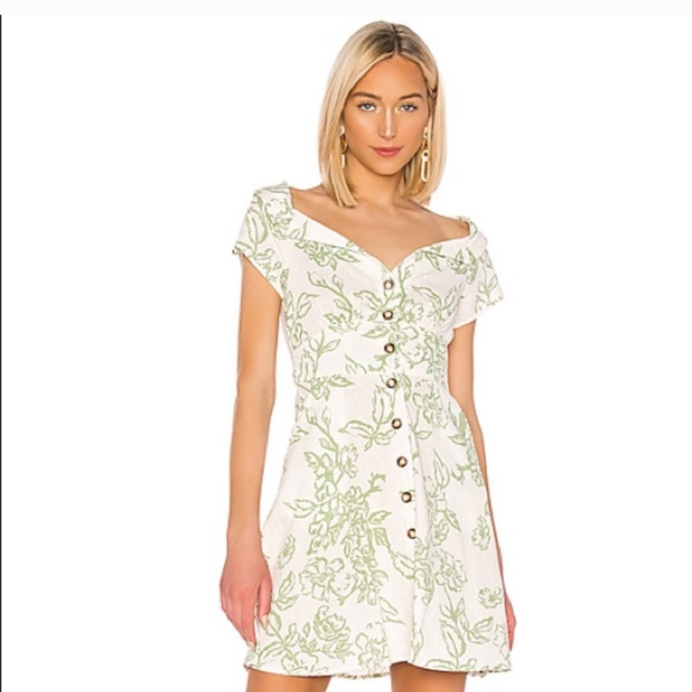 Free People a Thing Called Love Mini Dress